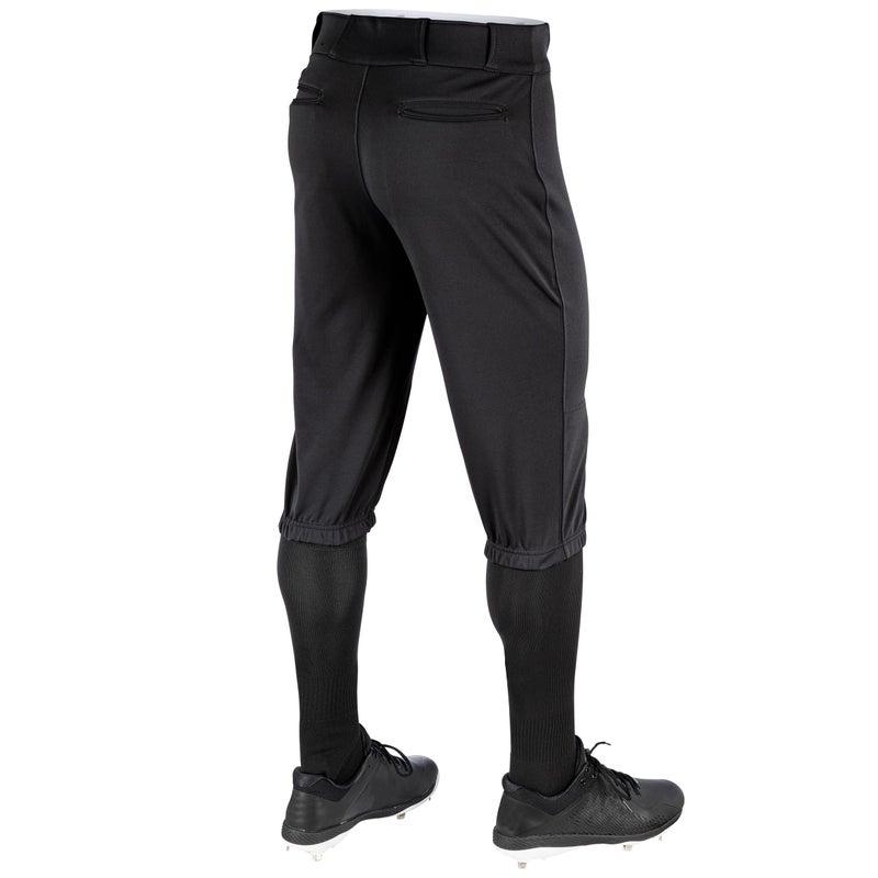 CHAMPRO boys Triple Crown Polyester Knicker, Black, X-Small - Image 2